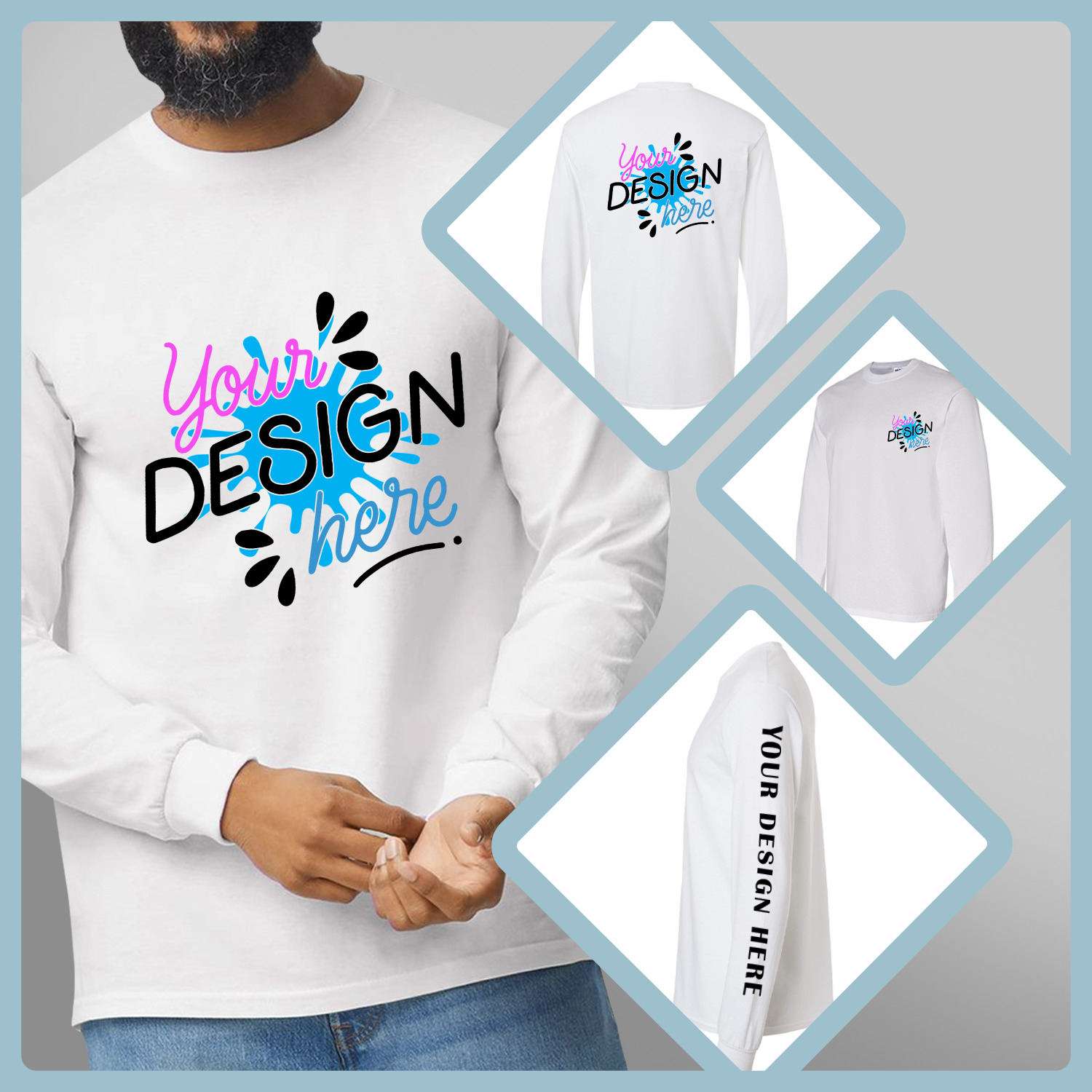 Gildan - Heavy Cotton™ Long Sleeve T-Shirt - 5400